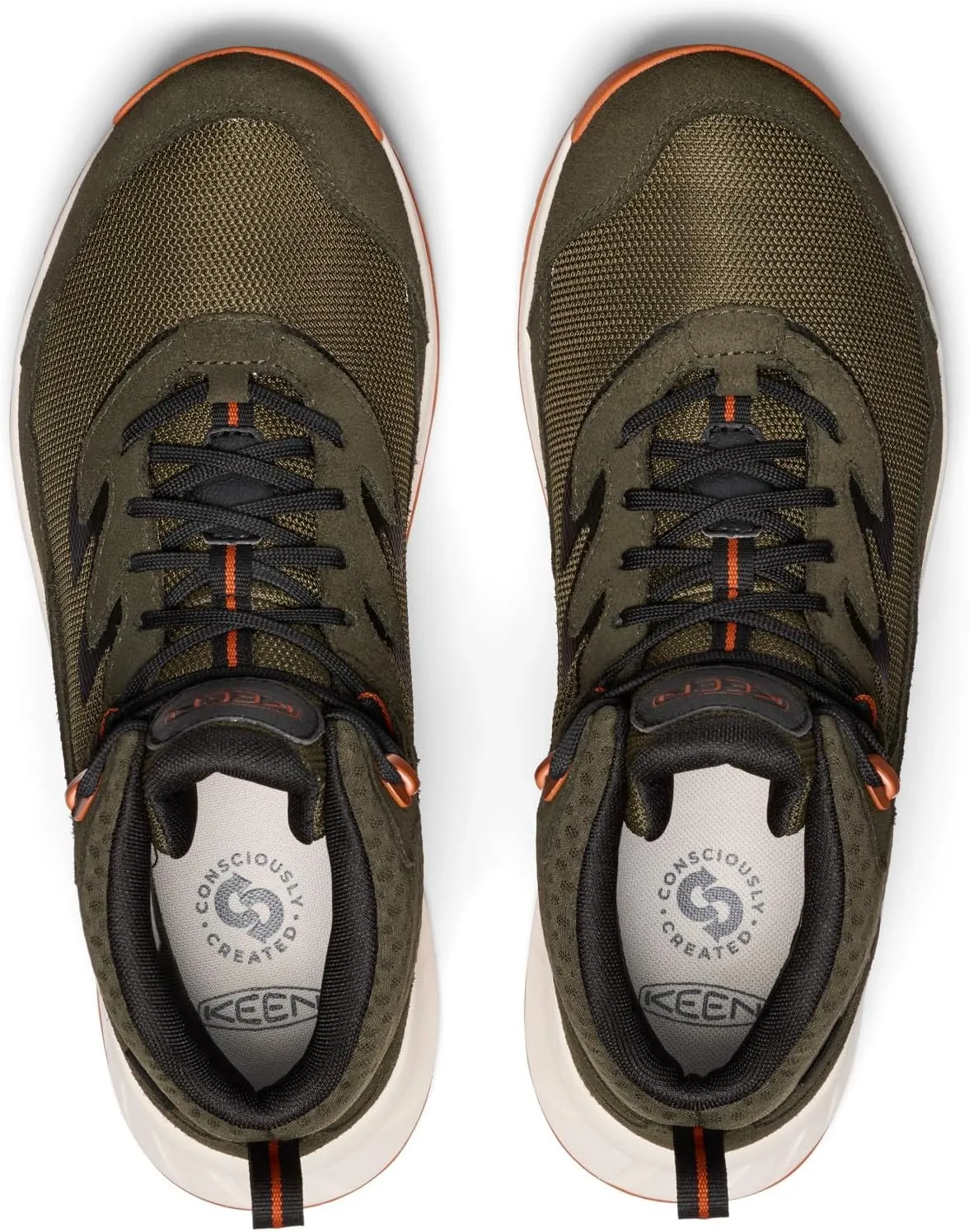 KEEN Men's Hightrail Mid Height Durable Lightweight Breathable Leather Waterproof Hiking Boots