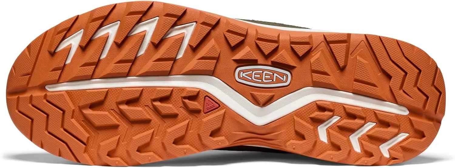 KEEN Men's Hightrail Mid Height Durable Lightweight Breathable Leather Waterproof Hiking Boots