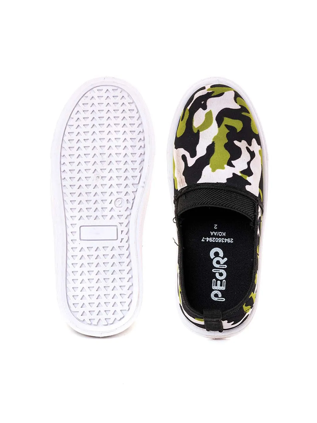 Khadim Pedro Loafer Sneakers Canvas Shoe for Boys - 5-13 yrs