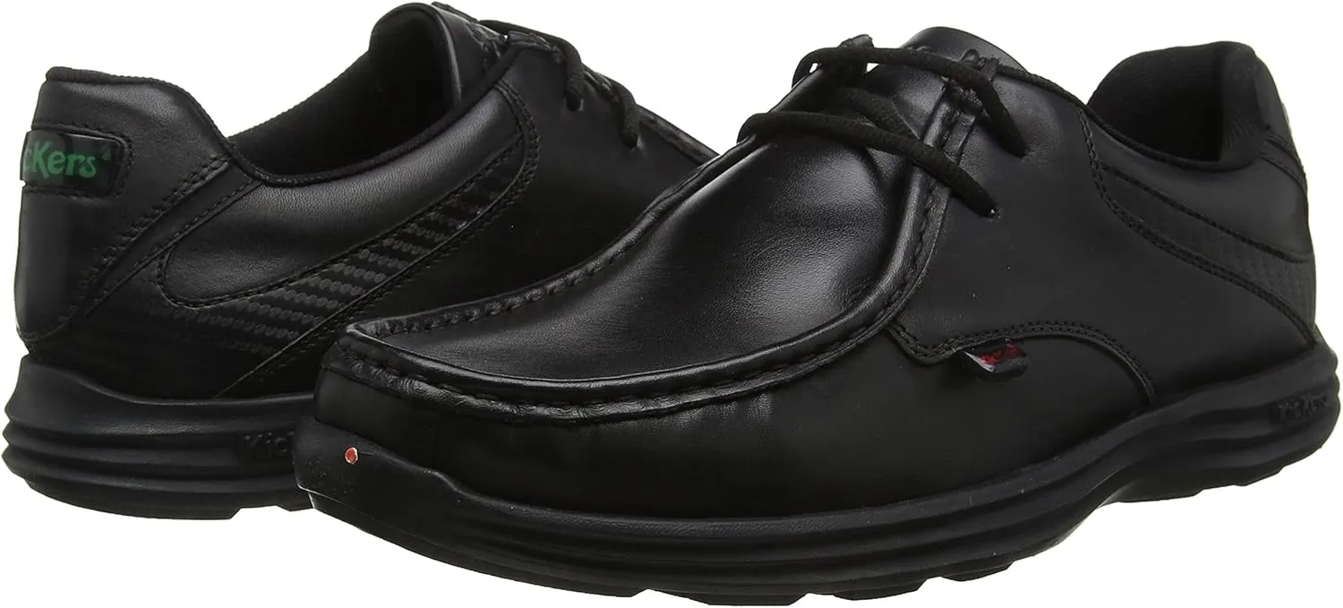 Kickers Men's Derby Leather School Shoes