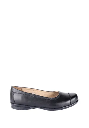KLIO SLIP ON BLACK SHOES