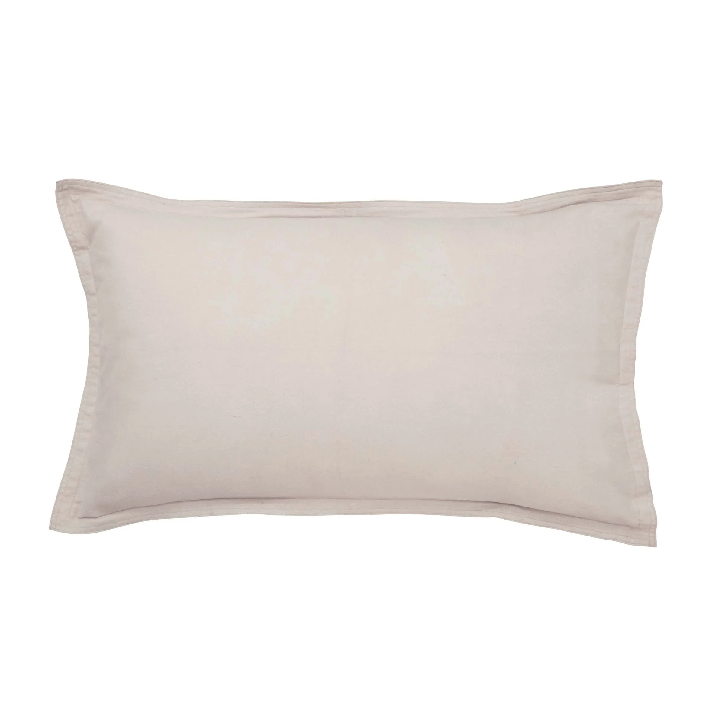 Laila Brushed Cotton Oxford Pillowcase, Linen