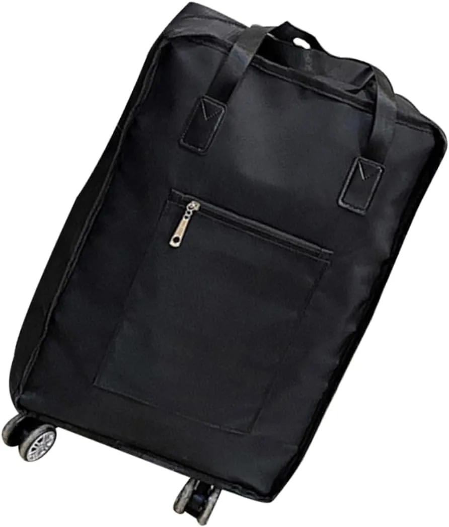 Large Capacity Travel Bag Durable Luggage with Rolling Wheels Spacious Portable Duffel for Clothes and Essentials for Business and Casual Use
