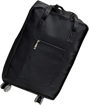 Large Capacity Travel Bag Durable Luggage with Rolling Wheels Spacious Portable Duffel for Clothes and Essentials for Business and Casual Use