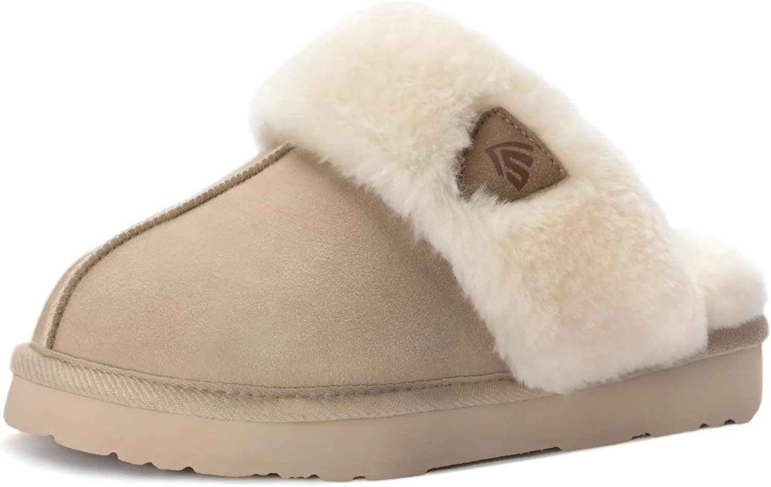 LazyStep Women's Fuzzy House Slippers, Slip on Warm Indoor and Outdoor House Shoes