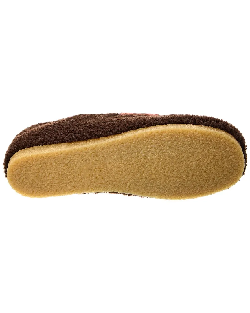 Leather & Gucci 5-star rated Limited time Loafer Shearling