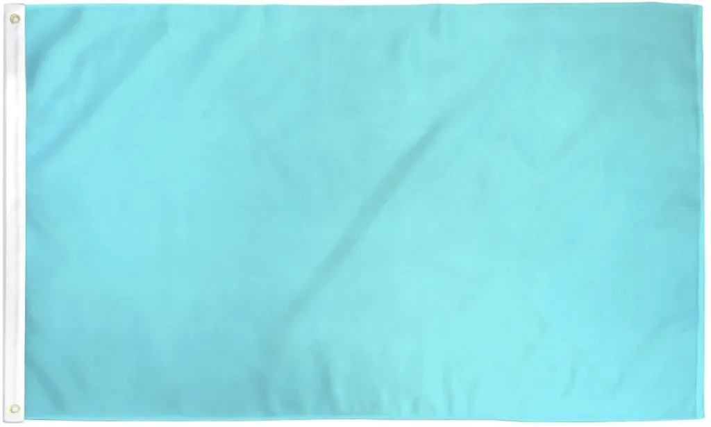 Light Blue Solid Color 3x5ft DuraFlag