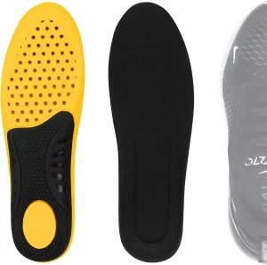 Linkidea 2 Pairs Arch Support Shoe Insoles Compatible with Nike Dunk Low, TR3, 1 '07 LV8, Replacement Shoe Inserts, Shock Absorption and Cushioning for Feet Relief (US Men 8-9/Women 9.5-10.5)