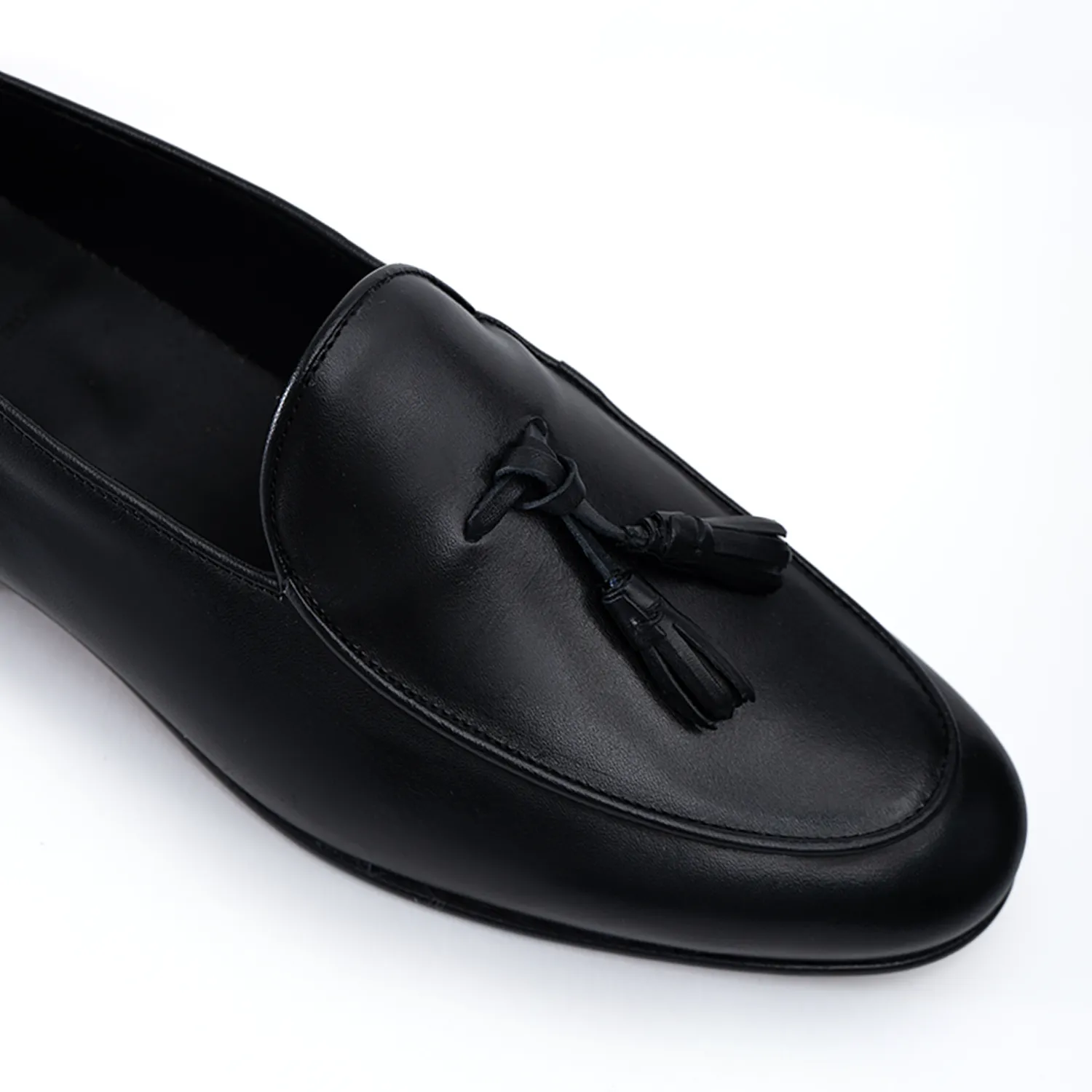 Loafer lux mocassino uomo in pelle fondo cuoio