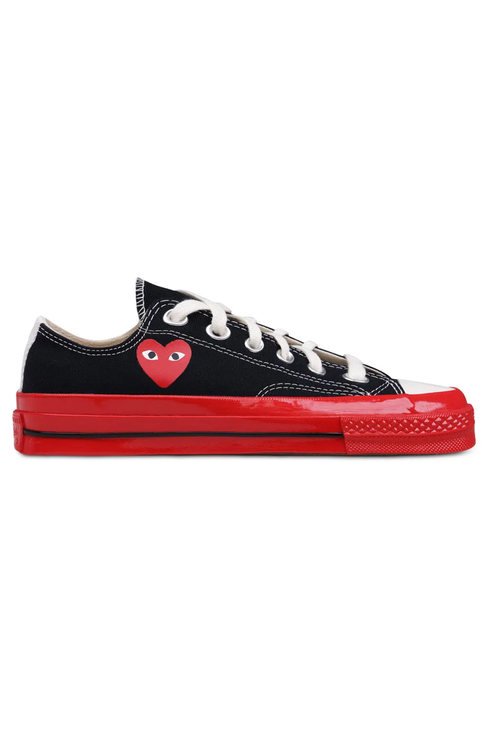 LOW TOP HEART CONVERSE | BLACK