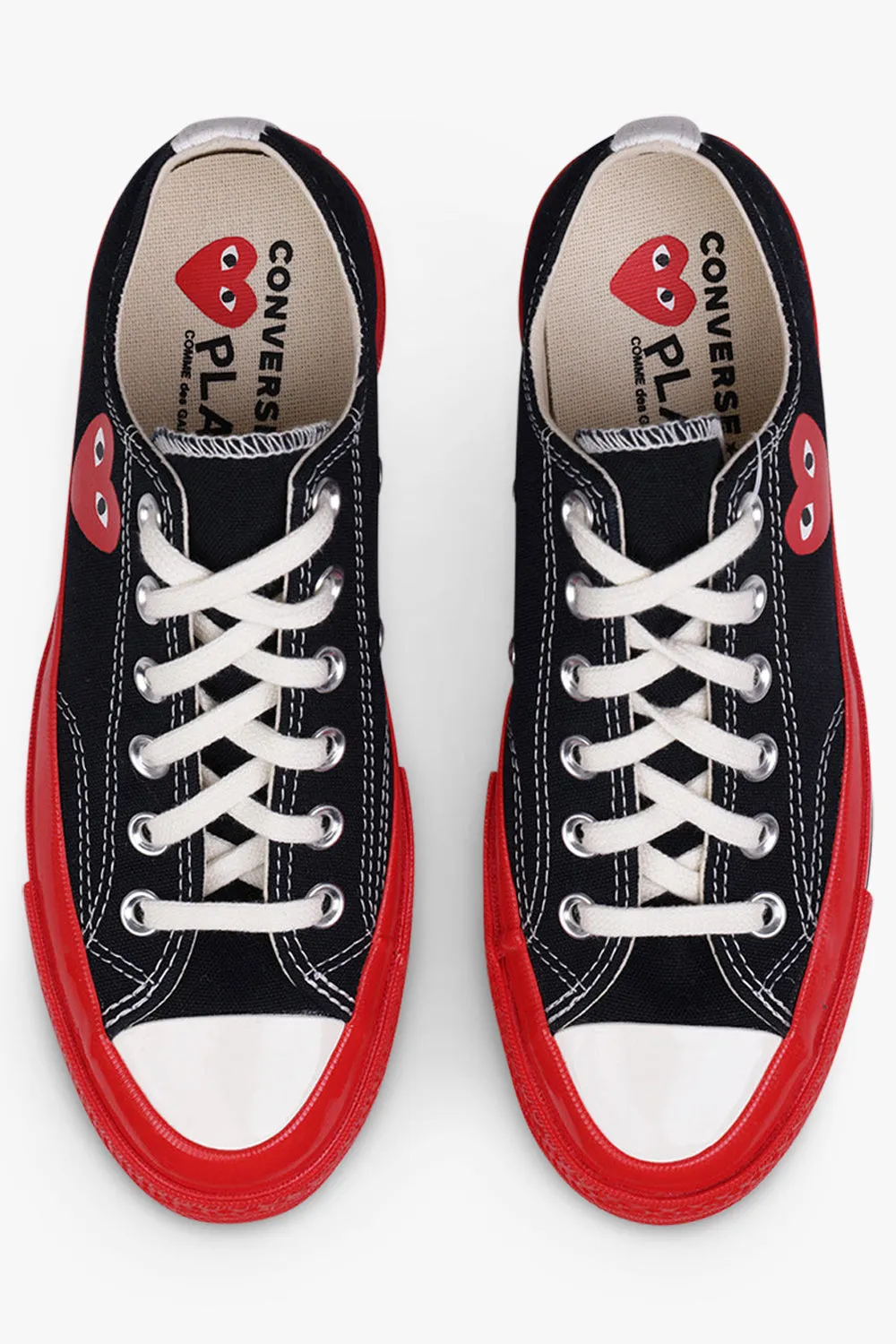 LOW TOP HEART CONVERSE | BLACK