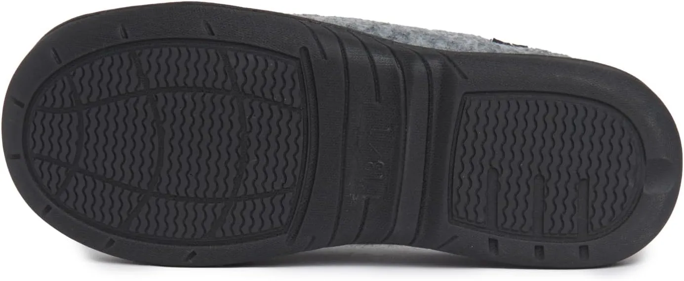 Lucky Brand Boy's Fleece Clog Micro Suede Tab Slippers – Comfortable and Cozy Footwear for Boys