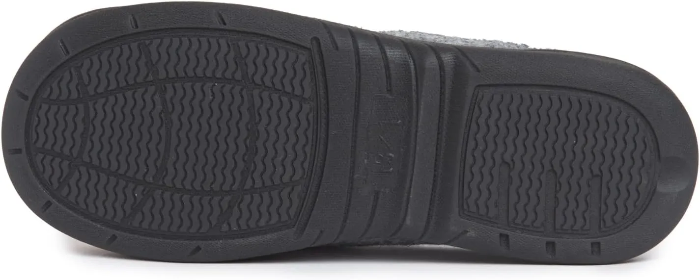 Lucky Brand Boy's Fleece Clog Micro Suede Tab Slippers – Comfortable and Cozy Footwear for Boys