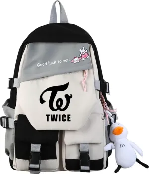 Luminous TWICE Backpack Schoolbag Daypack Laptop Bag Handbag School Bag Bookbag 3