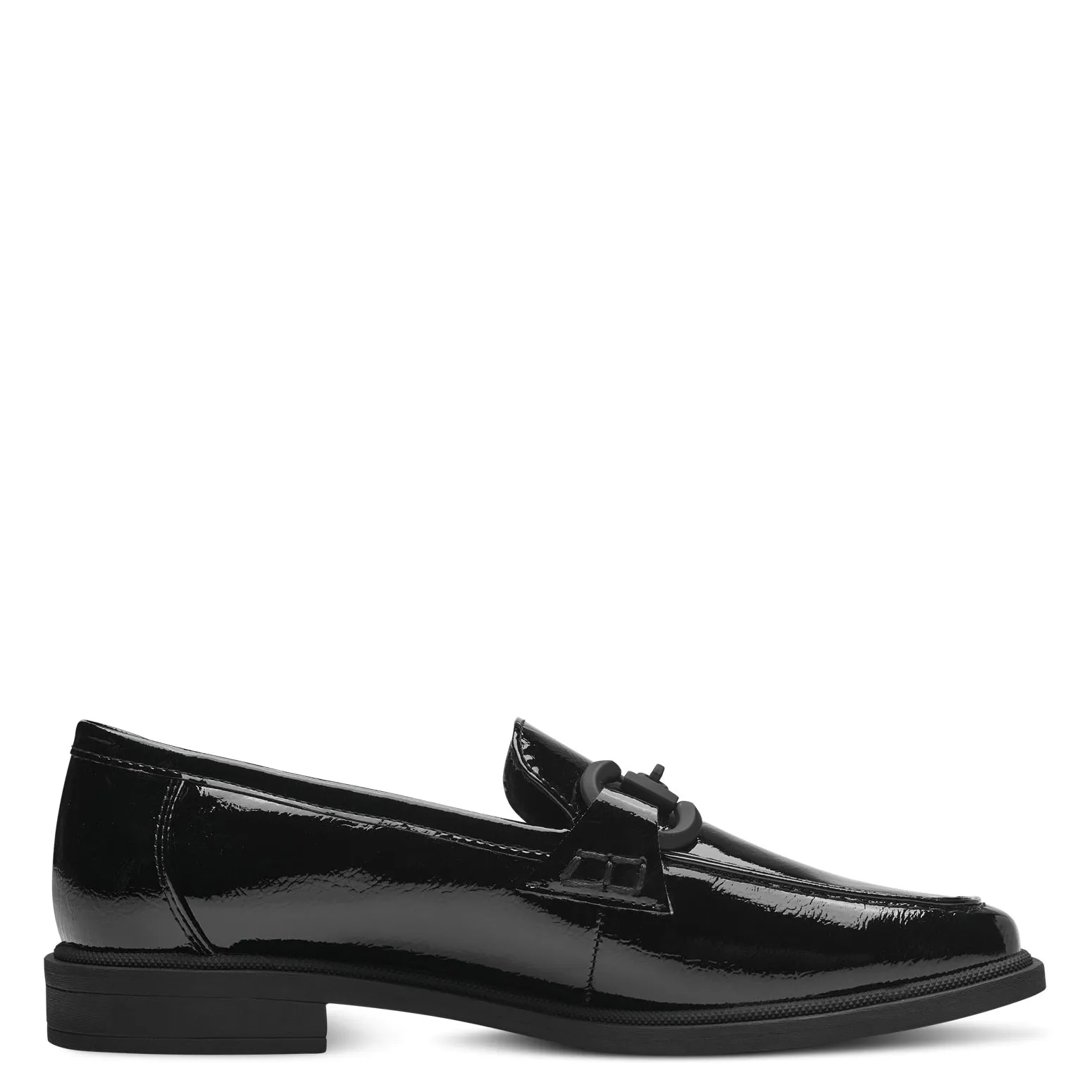 MARCO TOZZI - 24205-018 FLAT LOAFER - BLACK PATENT