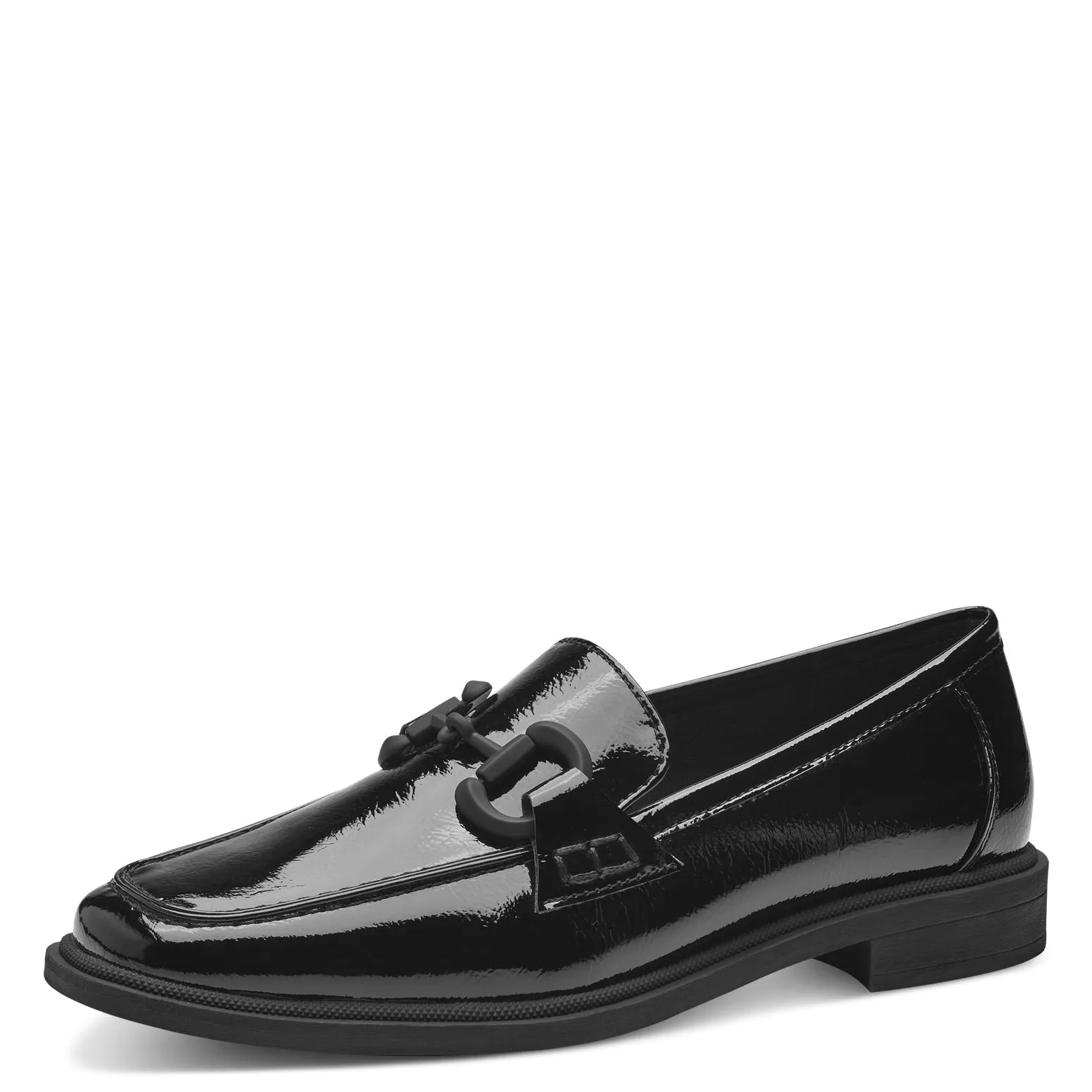 MARCO TOZZI - 24205-018 FLAT LOAFER - BLACK PATENT