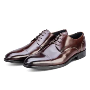 Marsden Brown Derby Shoes