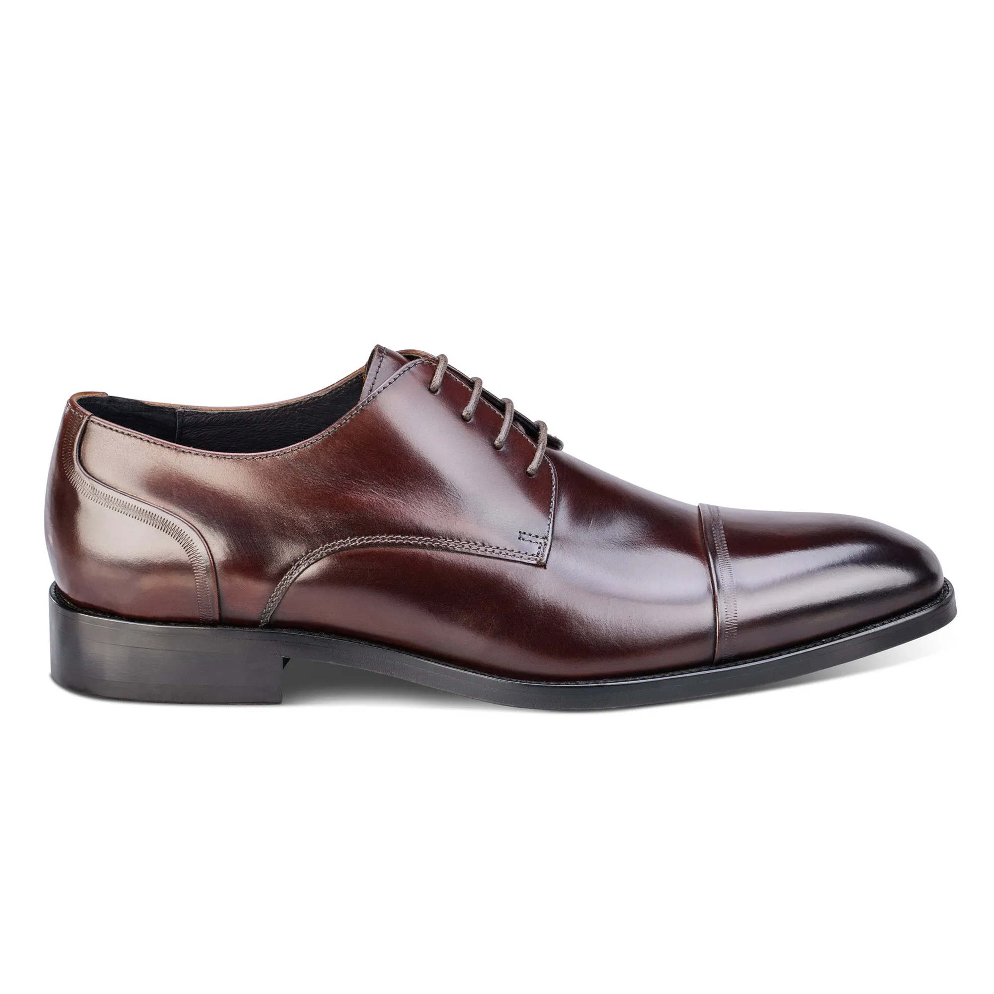 Marsden Brown Derby Shoes