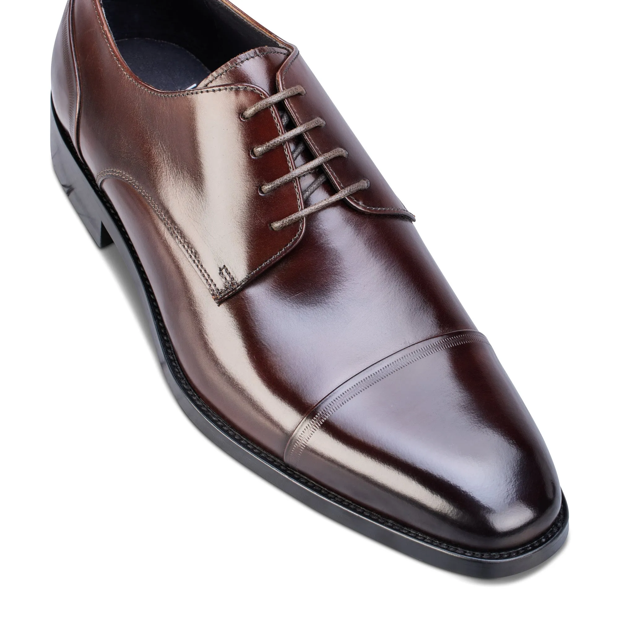 Marsden Brown Derby Shoes
