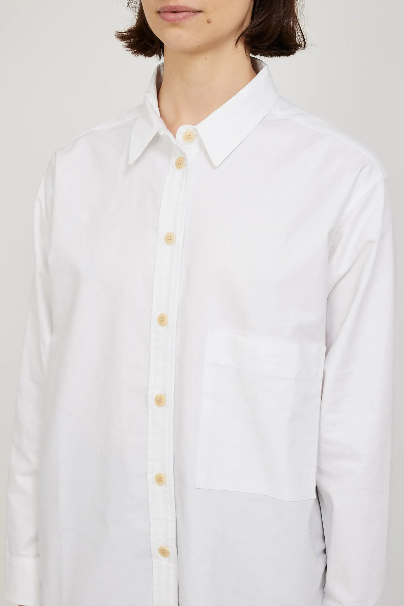 Maxi Shirt White Oxford