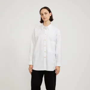 Maxi Shirt White Oxford