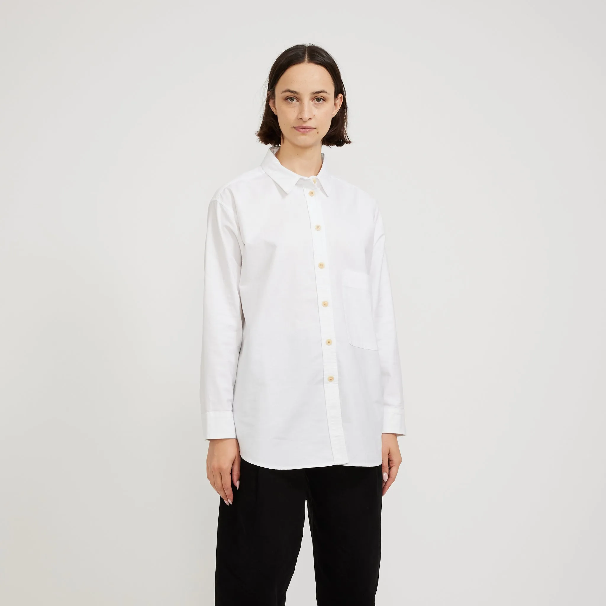 Maxi Shirt White Oxford