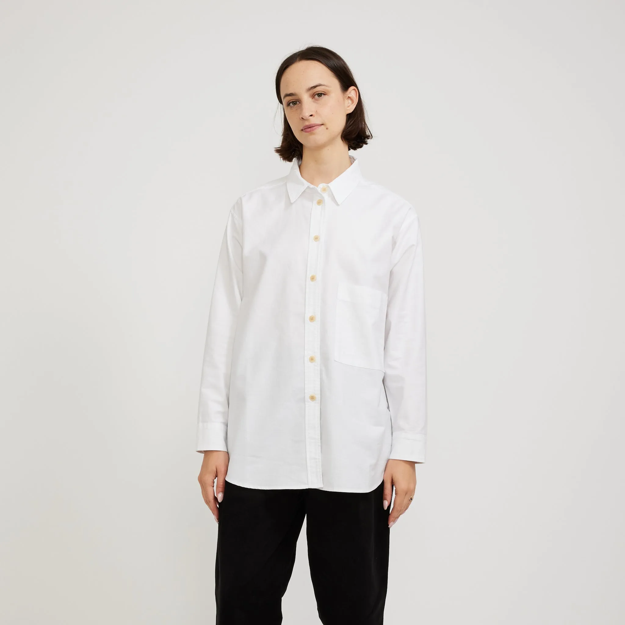Maxi Shirt White Oxford