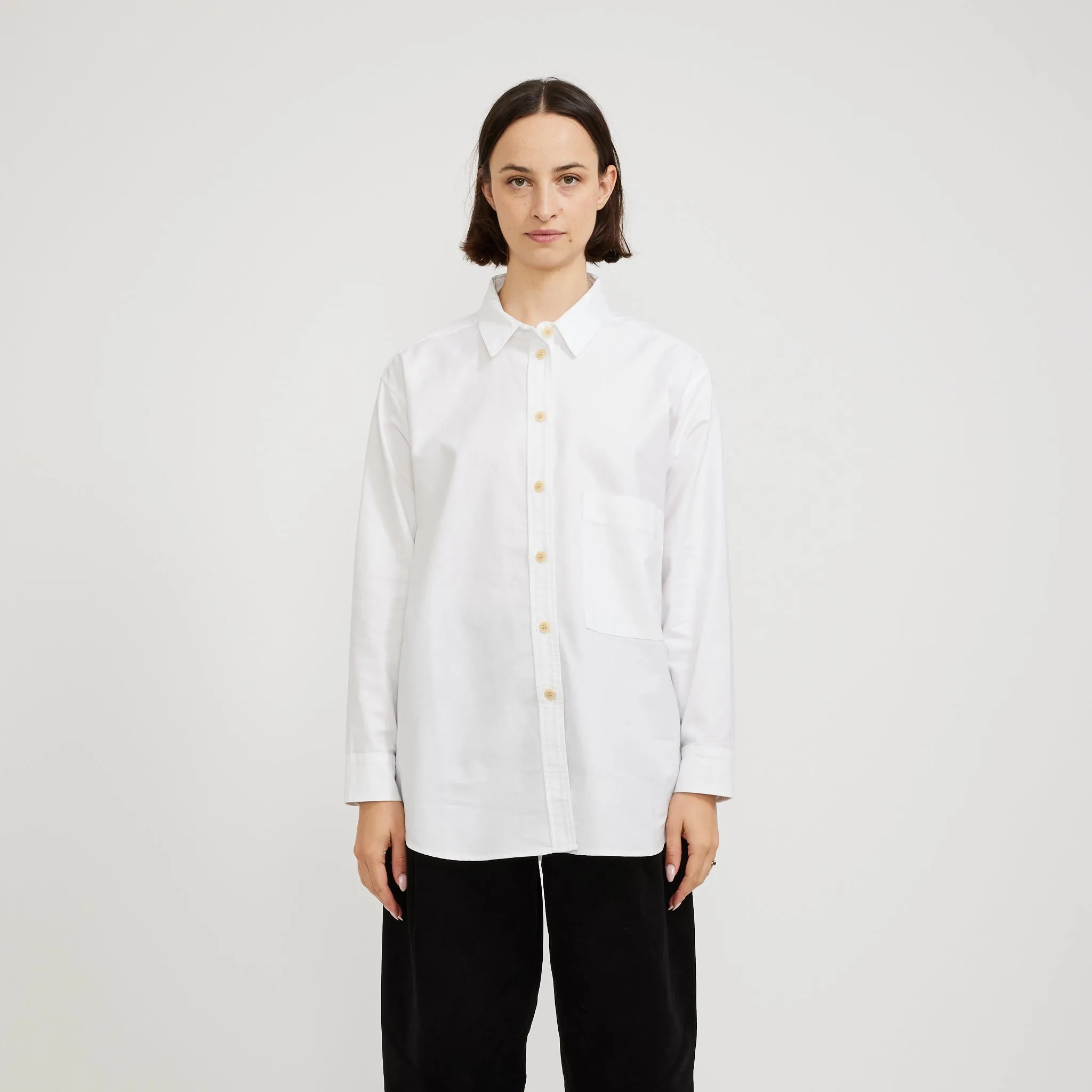 Maxi Shirt White Oxford