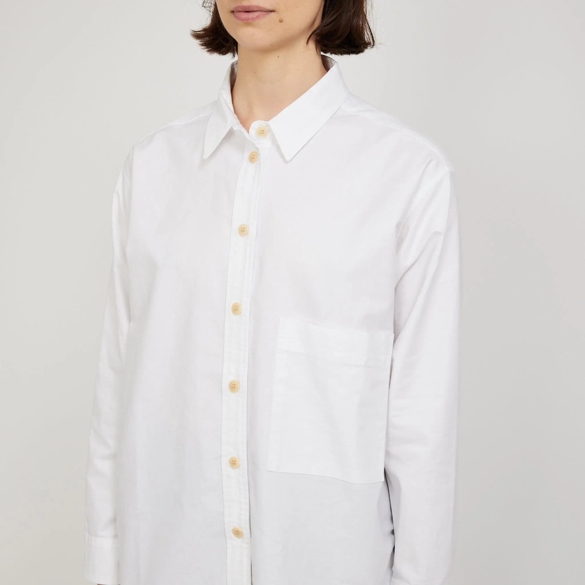 Maxi Shirt White Oxford