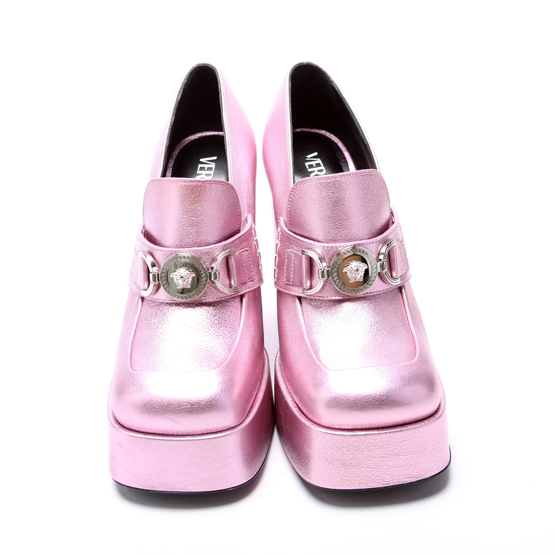 Medusa Loafer Platform Pumps Size 38.5