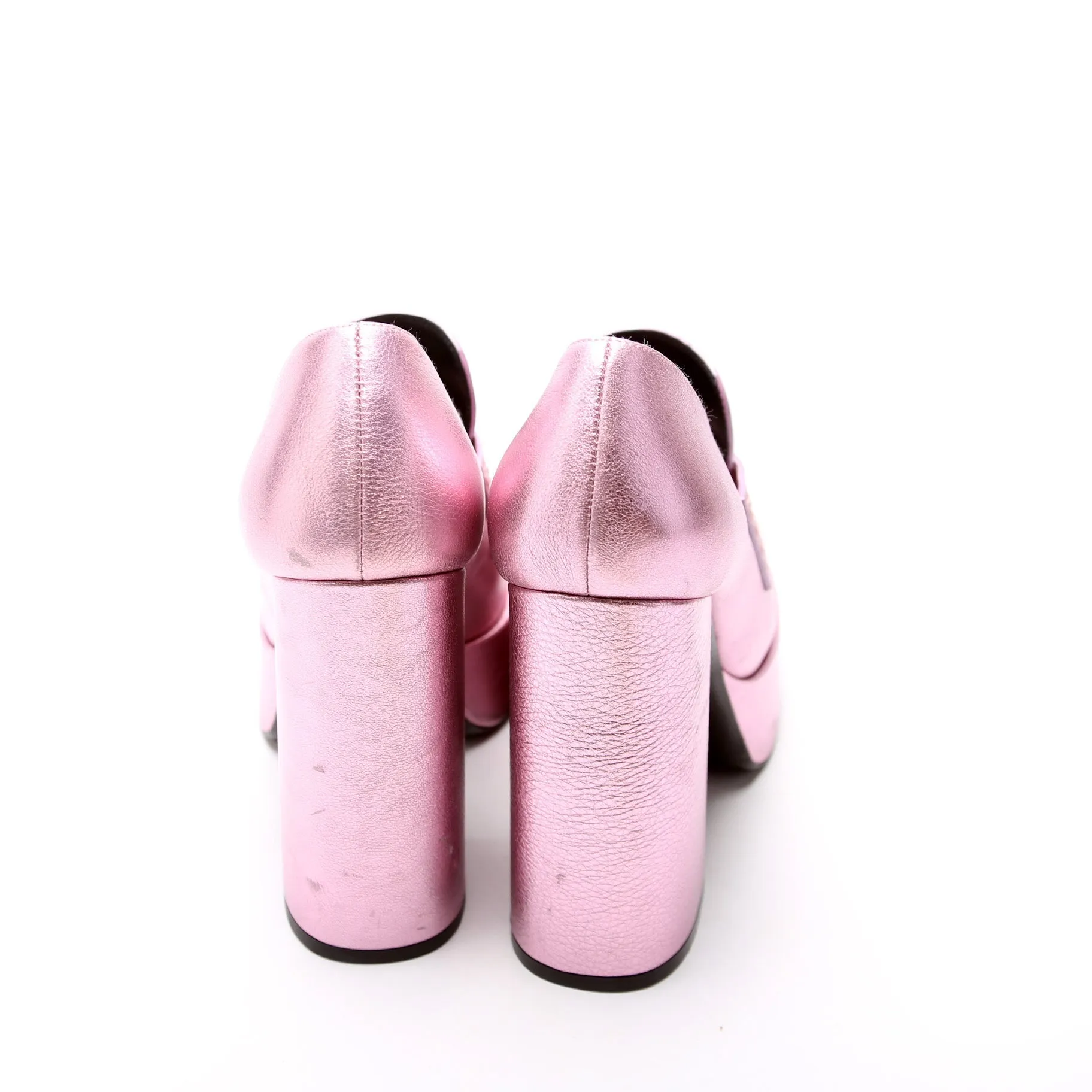 Medusa Loafer Platform Pumps Size 38.5
