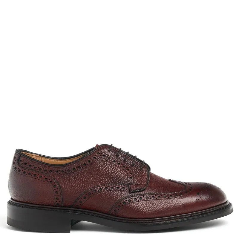 Men Handmade Leather Formal Derby Shoes