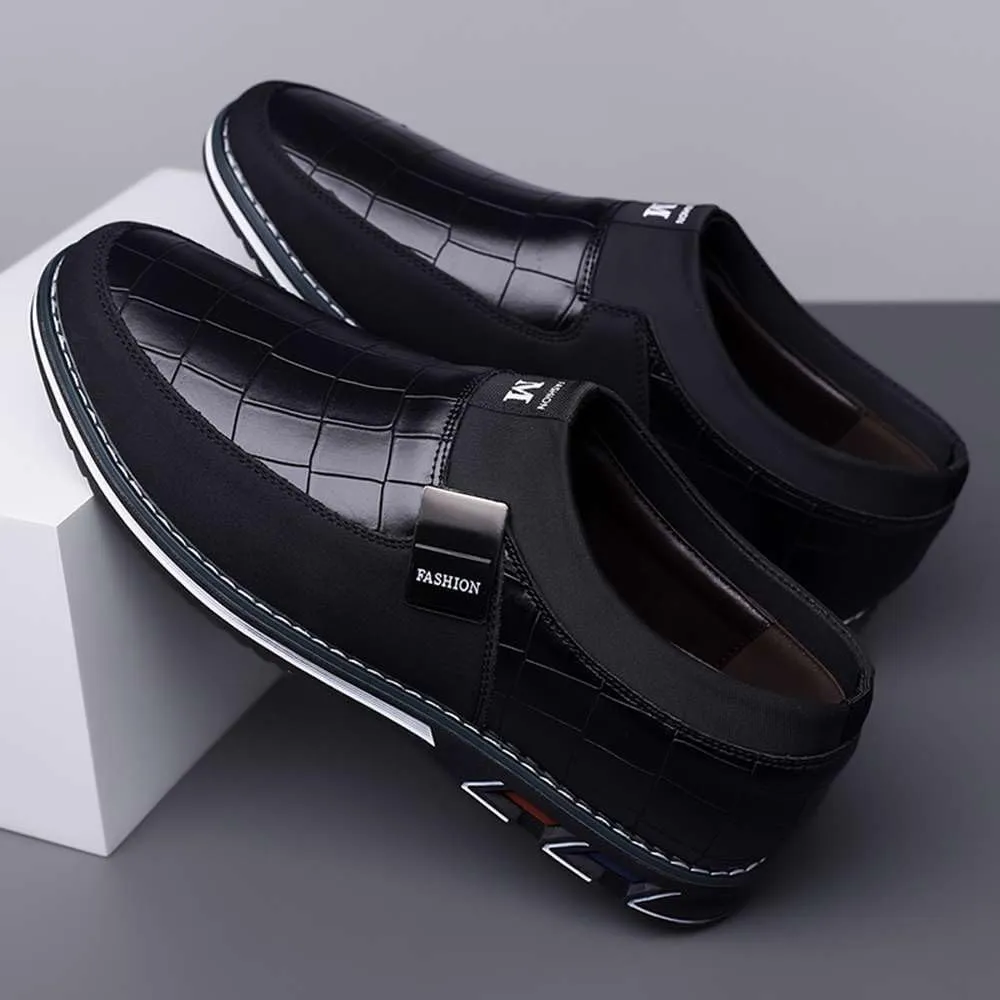 Men's Casual Dress Oxford Shoes Business Office Loafers Leather Fashion Dress Sneakers Comfort Walking Driving Shoes