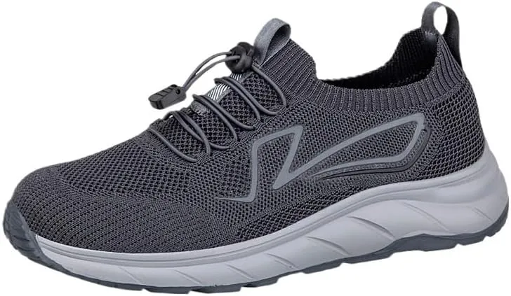 Men's Casual Shoes Fashion Oxfords Dress Shoes Knit Mesh Walking Sneakers Comfortable Lightweight Soft Sole for Business Formal Daily Walking