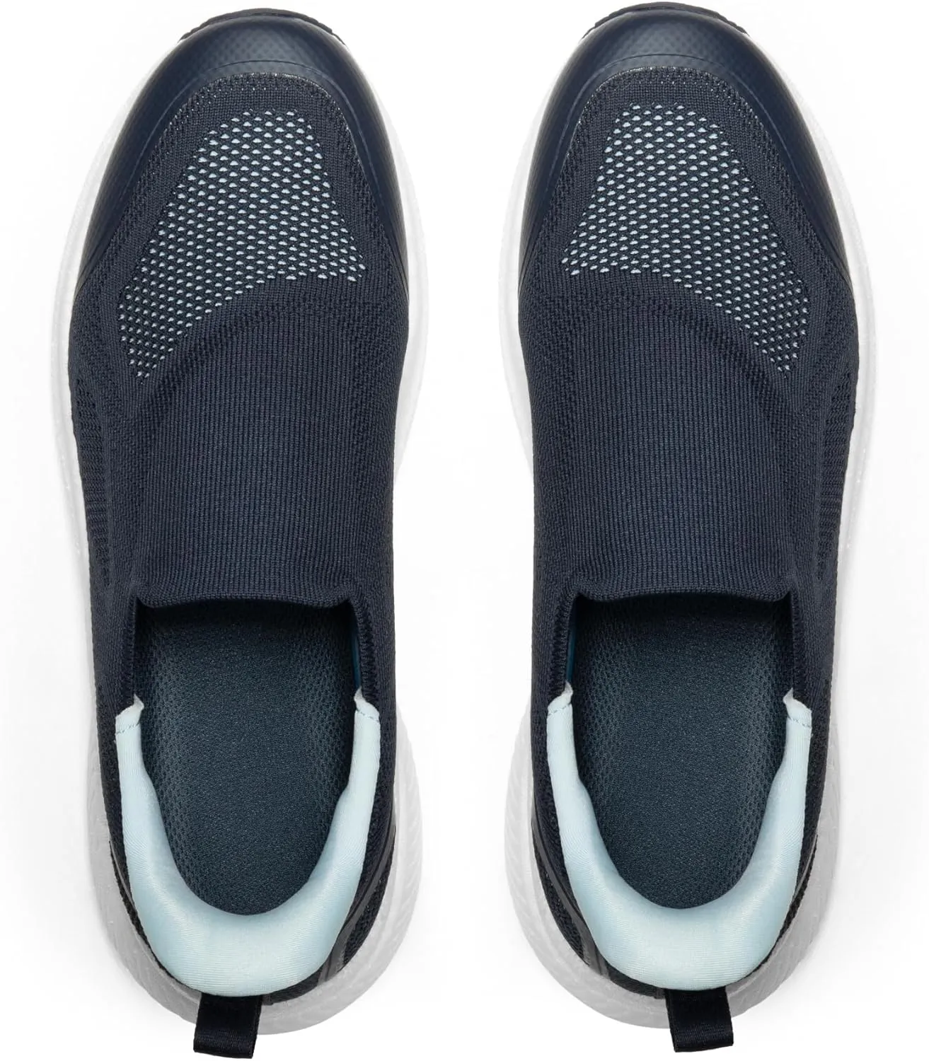 Men's Hands-Free Slip On Walking Shoes Laceless Comfortable Tennis Sneakers