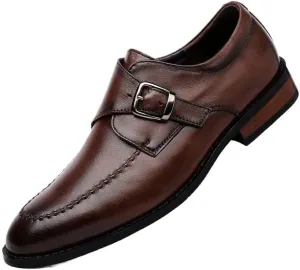 Men's Leather Dress Shoes Comfort Business Casual Oxford Shoes Mens Fashion Sneakers Soft Loafers Derby Shoes
