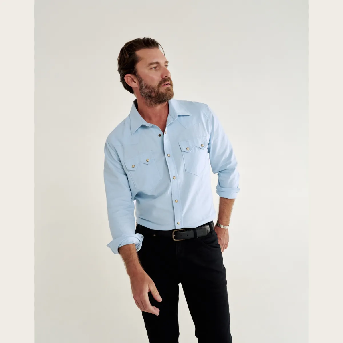 Men's Sawtooth Oxford Pearl Snap