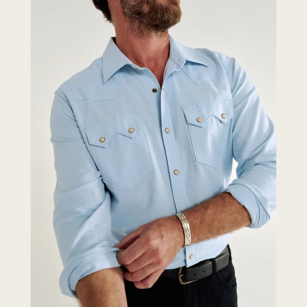 Men's Sawtooth Oxford Pearl Snap