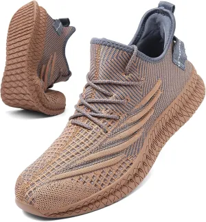 Mens Slip On Walking Shoes Lightweight Breathable Non Slip Running Comfortable Gym Tennis Athletic Fashion Sneakers Men