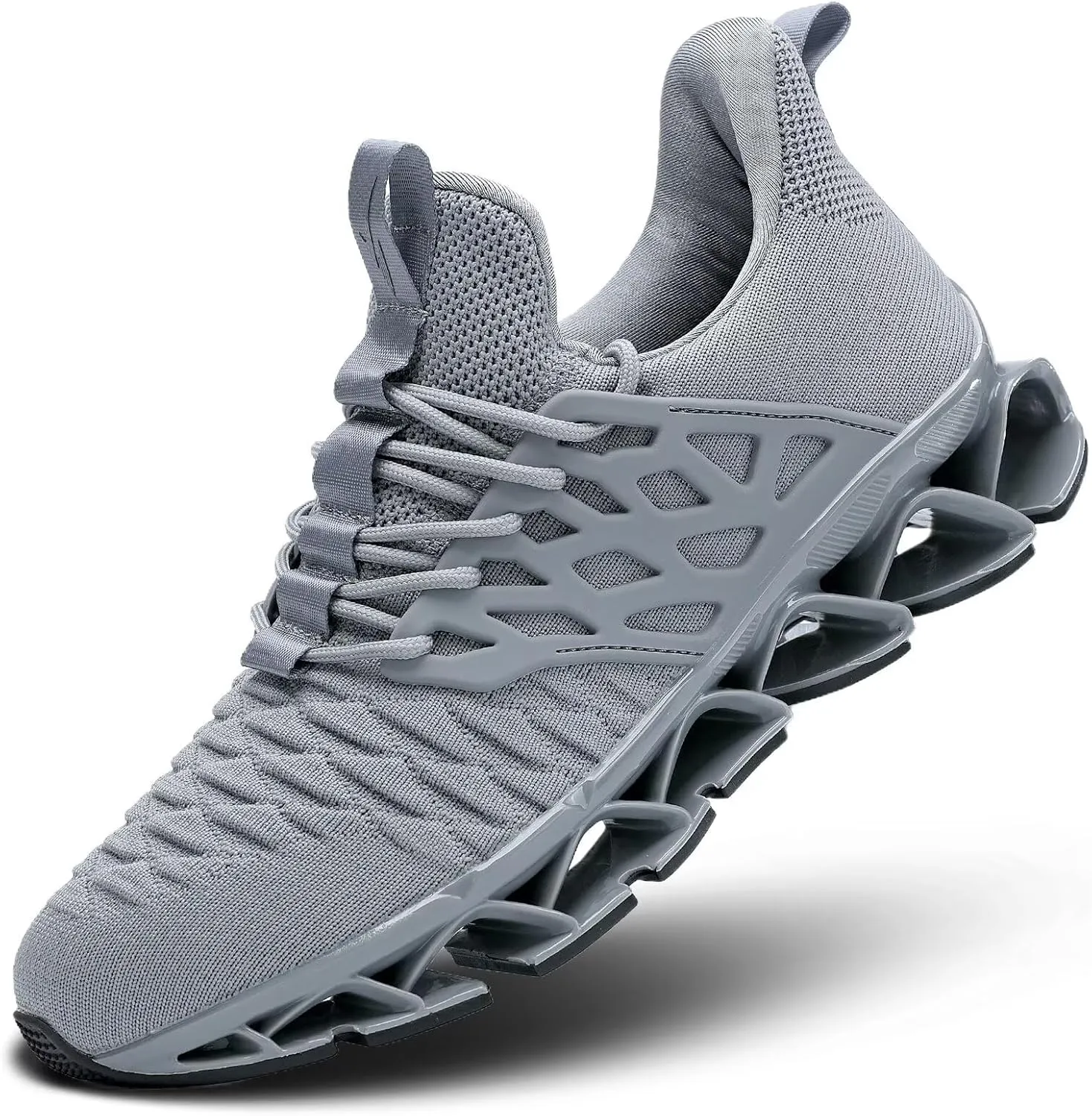 Mens Slip on Walking Shoes Running Blade Tennis Casual Fashion Sneakers Comfortable Non Slip Gym Athletic Sport Trainers