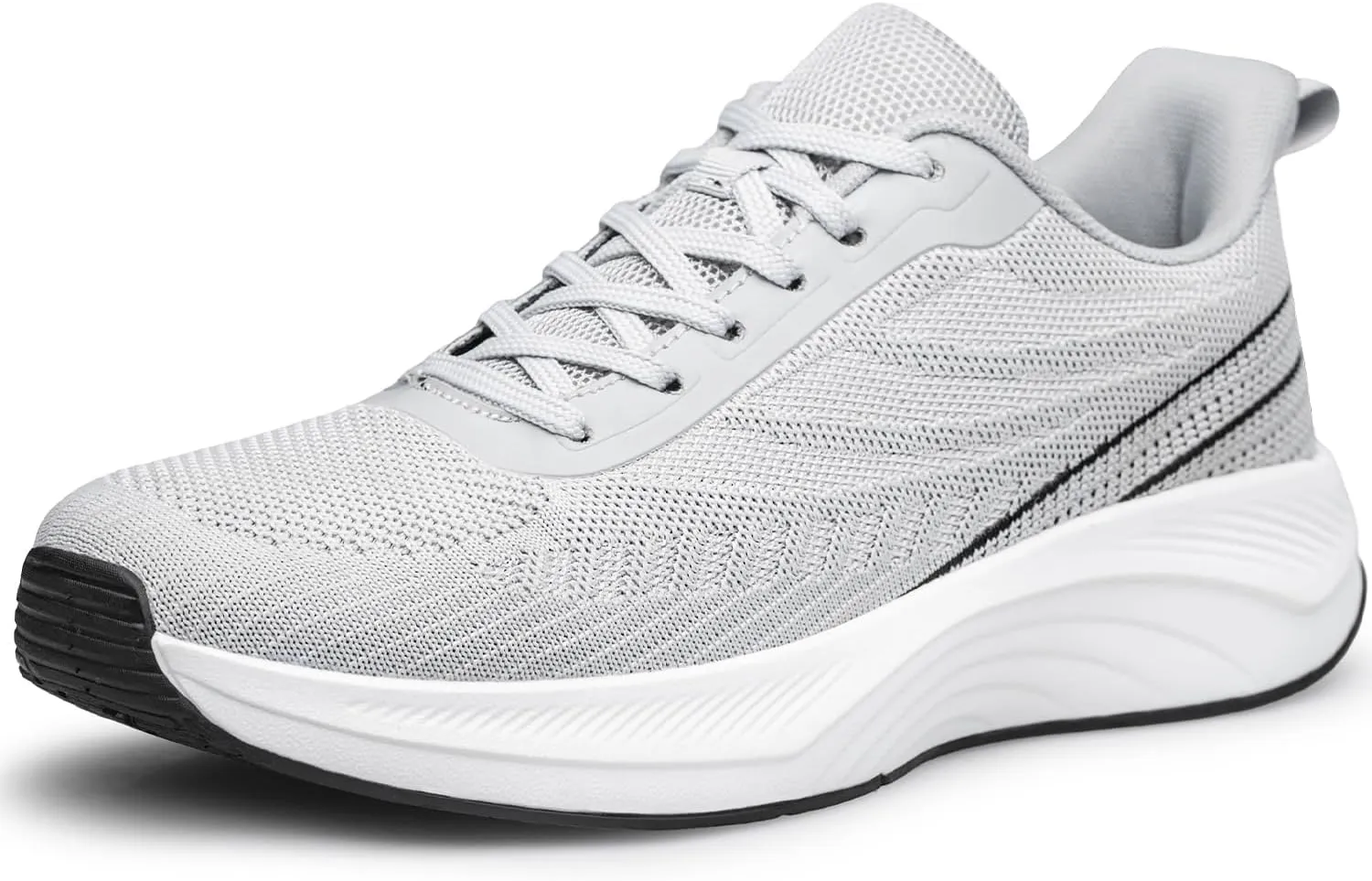 Men's Walking Shoes Slip on Comfortable Lightweight Running Shoes Athletic Gym Workout Cross Training Sneakers