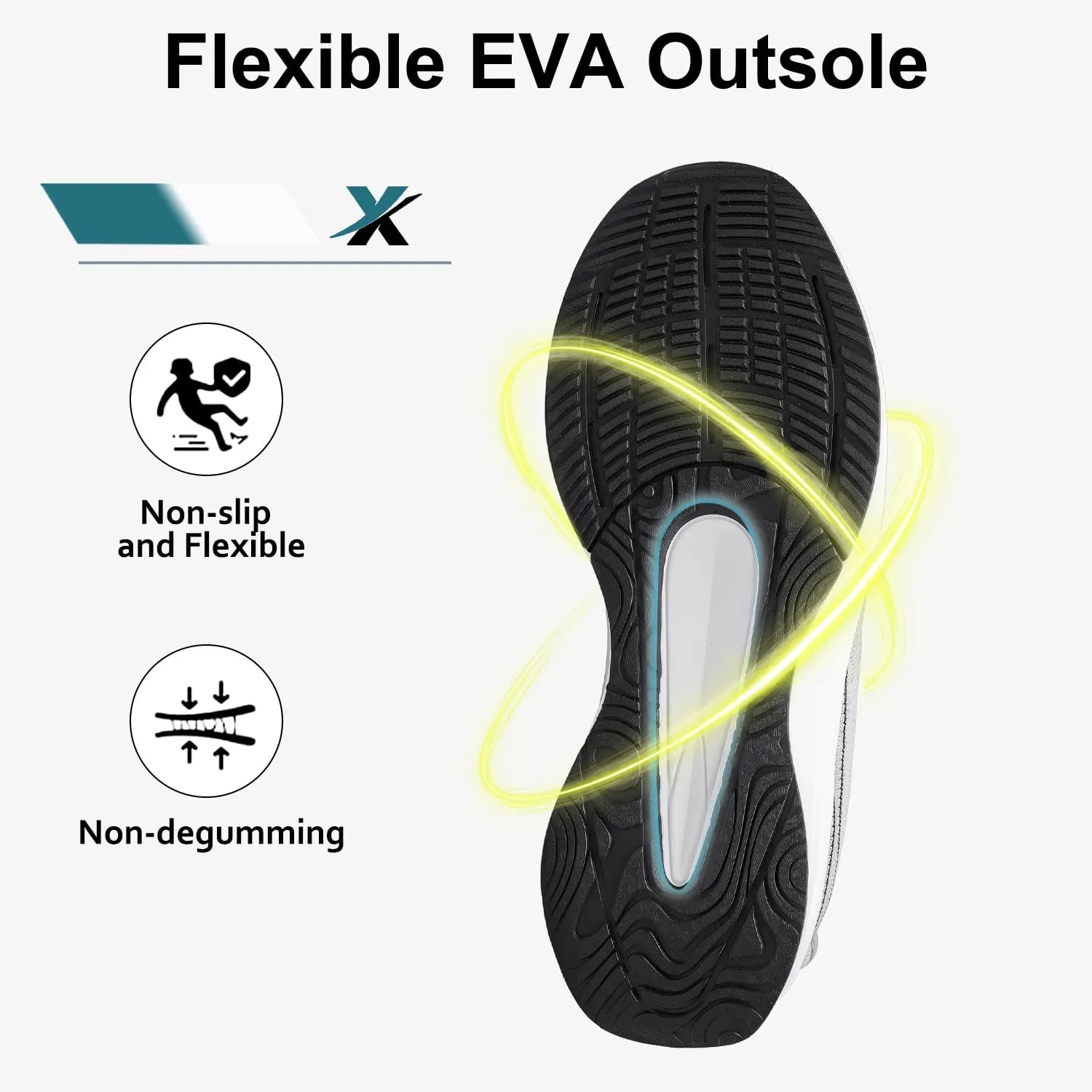 Men's Walking Shoes Slip on Comfortable Lightweight Running Shoes Athletic Gym Workout Cross Training Sneakers
