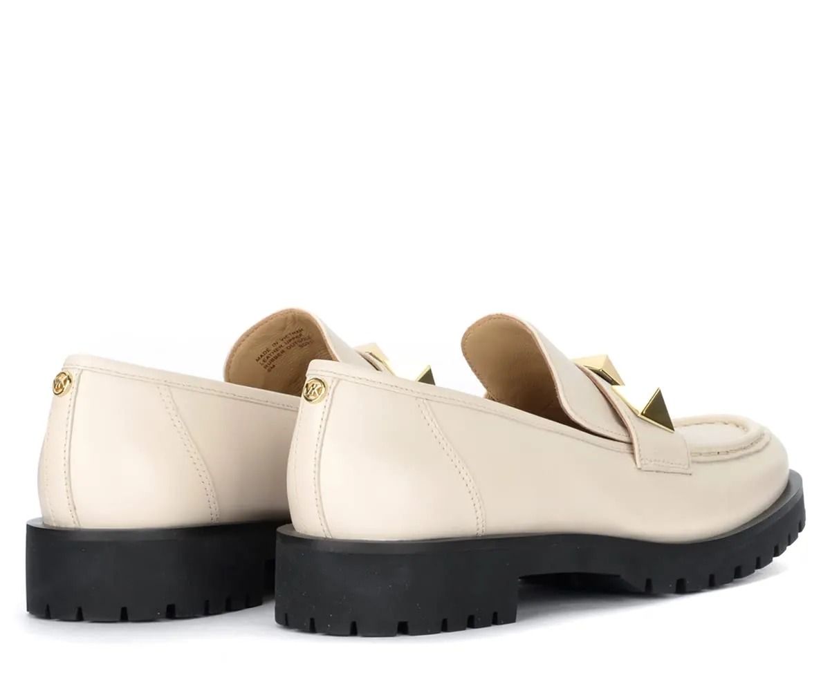 Michael Kors Holland Loafer Light Cream 8 M