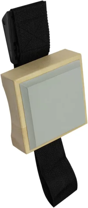 Milisten 1PC Mini Drum Pad with Vibration Isolation Portable Percussion Practice Belt for All Ages Seamless Design for Drummers and Music Enthusiasts