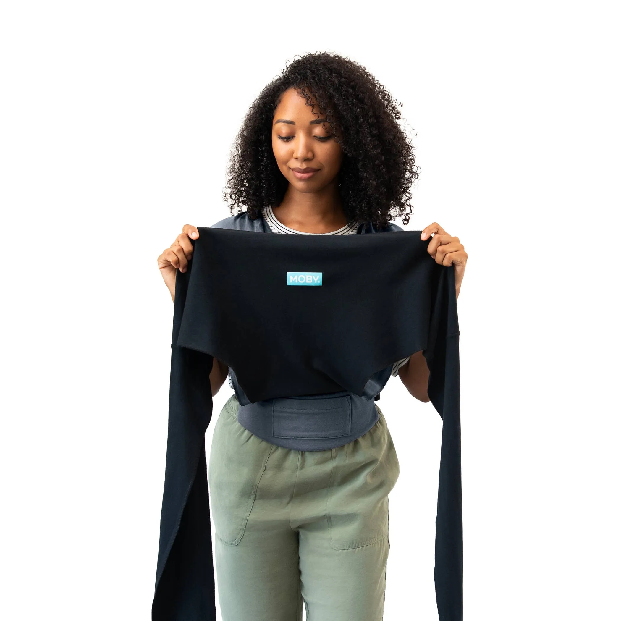 Moby Easy Wrap Charcoal/Black