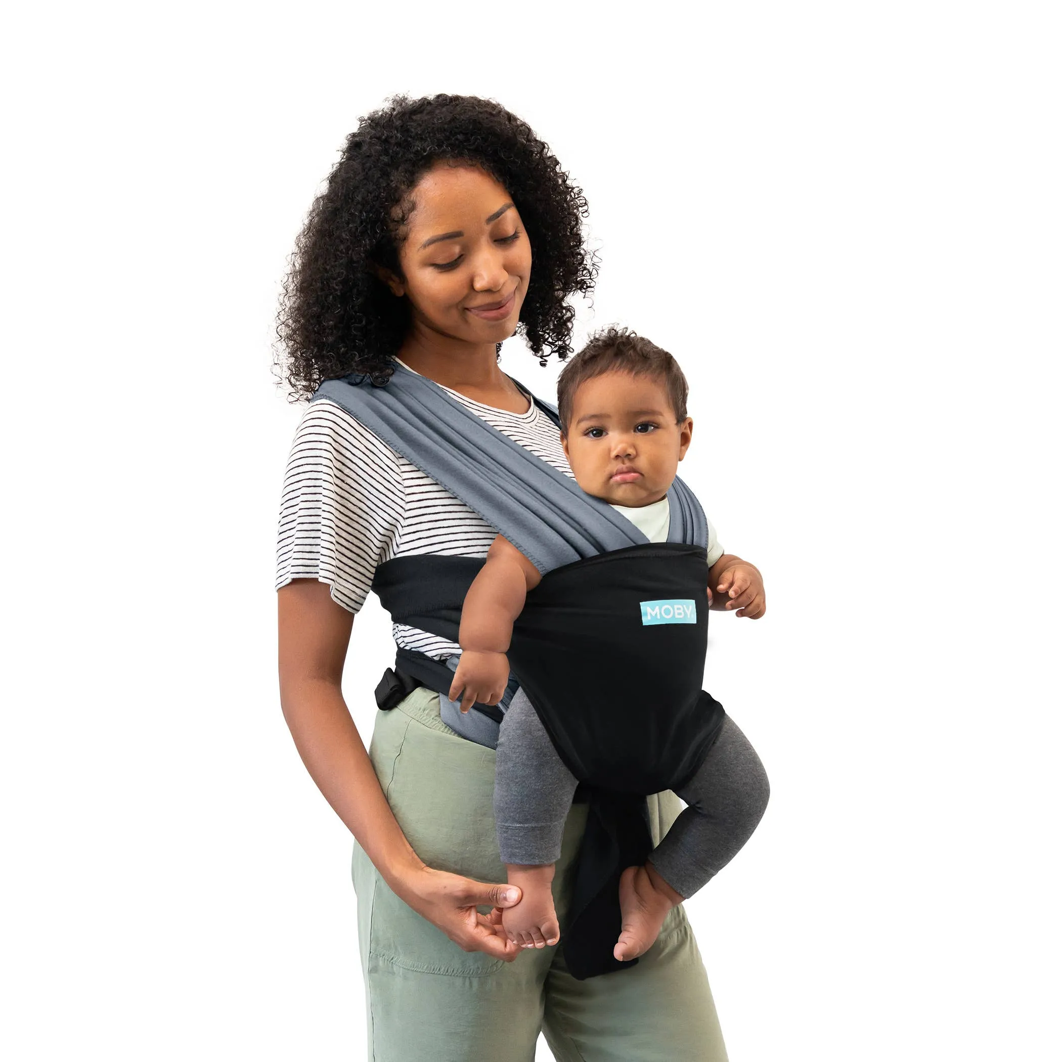 Moby Easy Wrap Charcoal/Black
