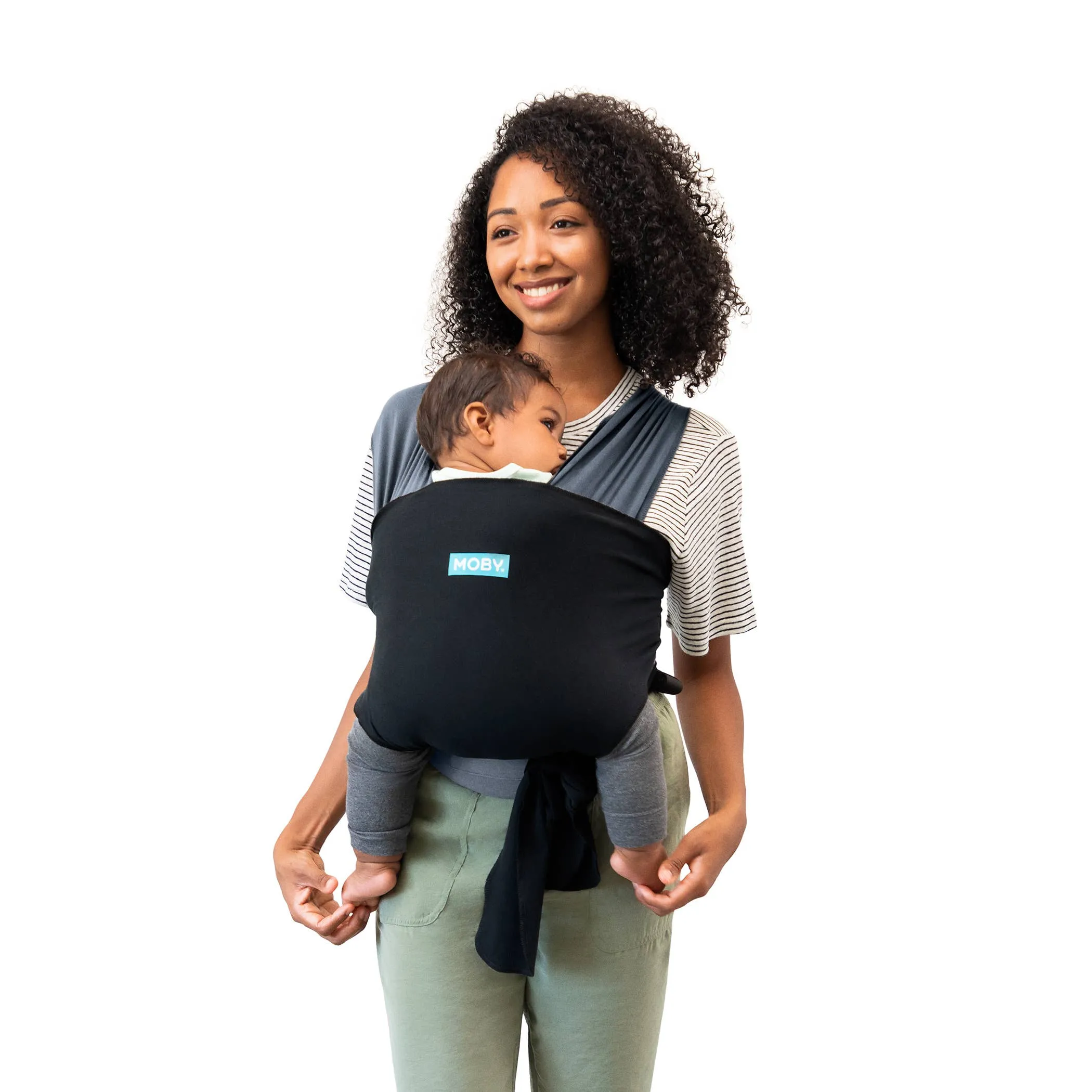 Moby Easy Wrap Charcoal/Black