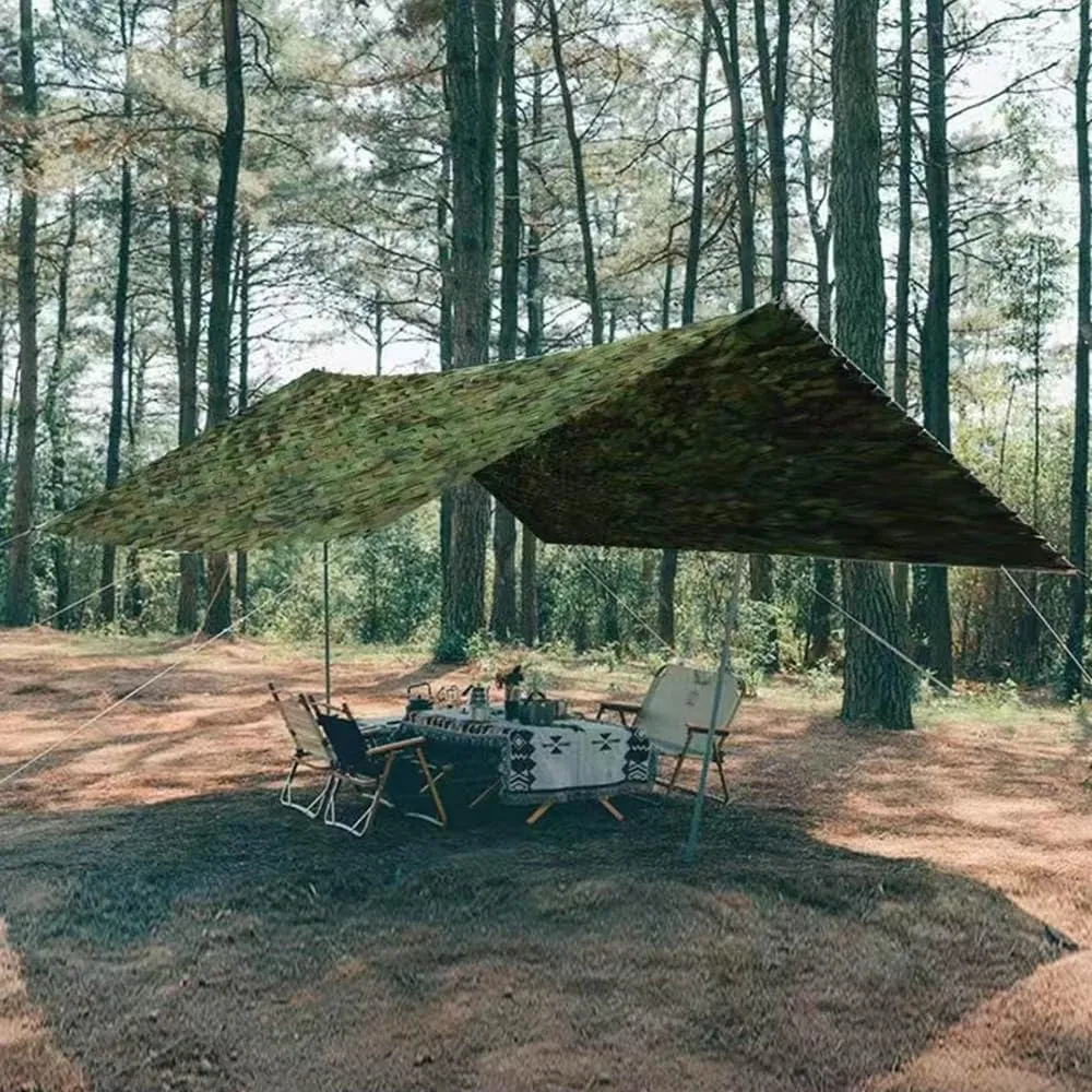 NILZA Camouflage Netting Cover 5×6.5ft Sunshade Nets, Camouflage Net Mesh Camo Netting for Hunting Blinds Military Party Decoration Photography(3x4m)