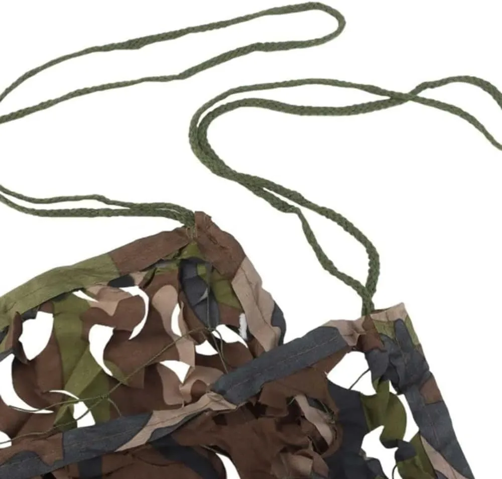 NILZA Camouflage Netting Cover 5×6.5ft Sunshade Nets, Camouflage Net Mesh Camo Netting for Hunting Blinds Military Party Decoration Photography(3x4m)