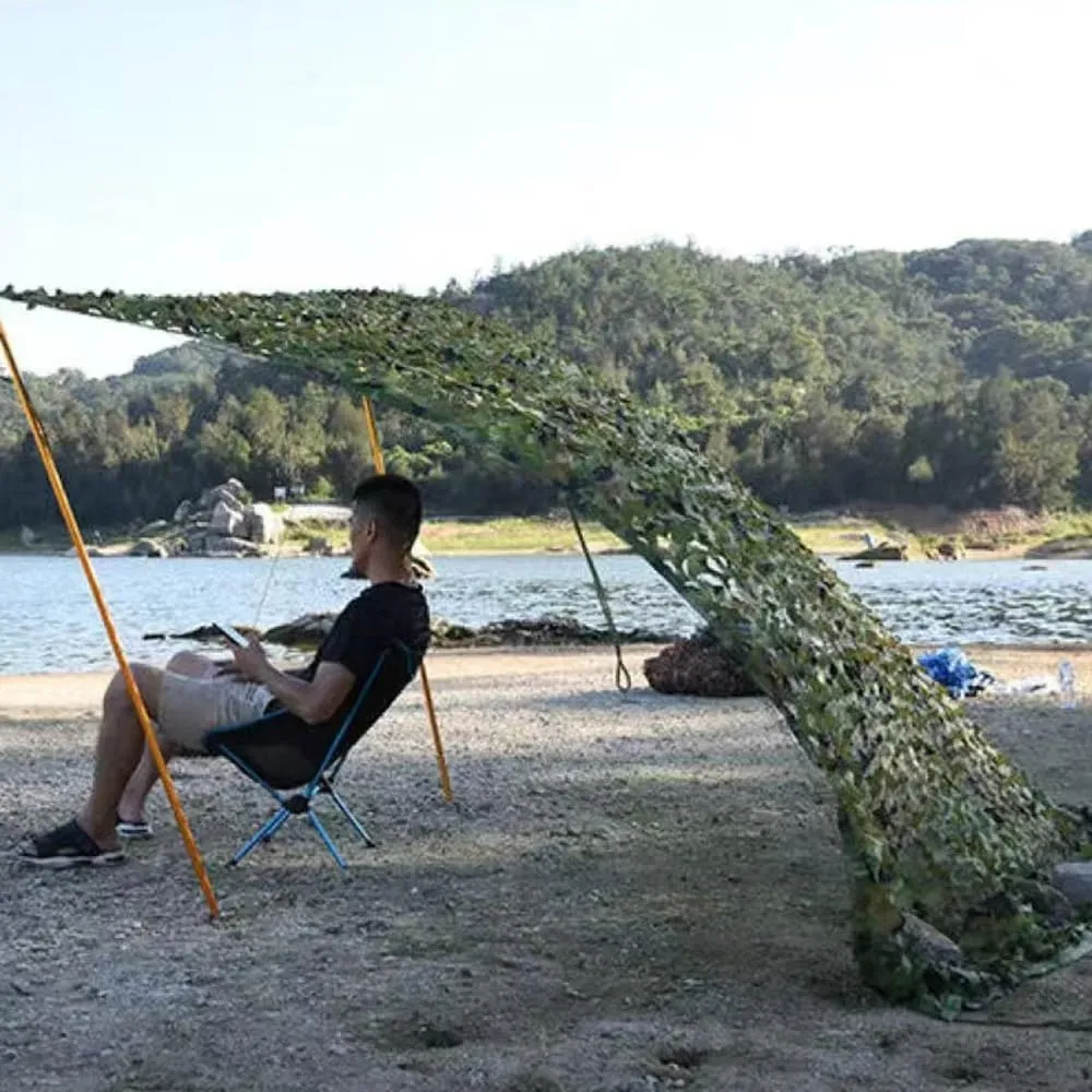 NILZA Camouflage Netting Cover 5×6.5ft Sunshade Nets, Camouflage Net Mesh Camo Netting for Hunting Blinds Military Party Decoration Photography(3x4m)